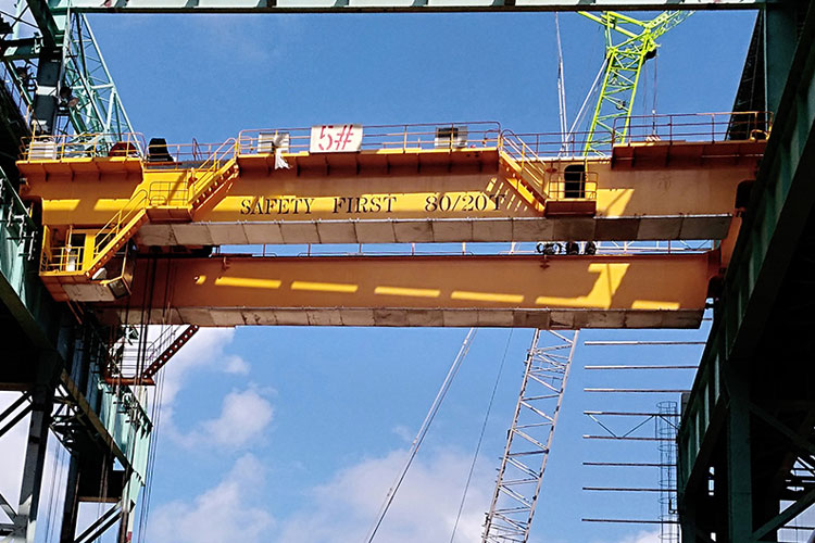 Overhead Cranes for SAMSUNG Shipyard